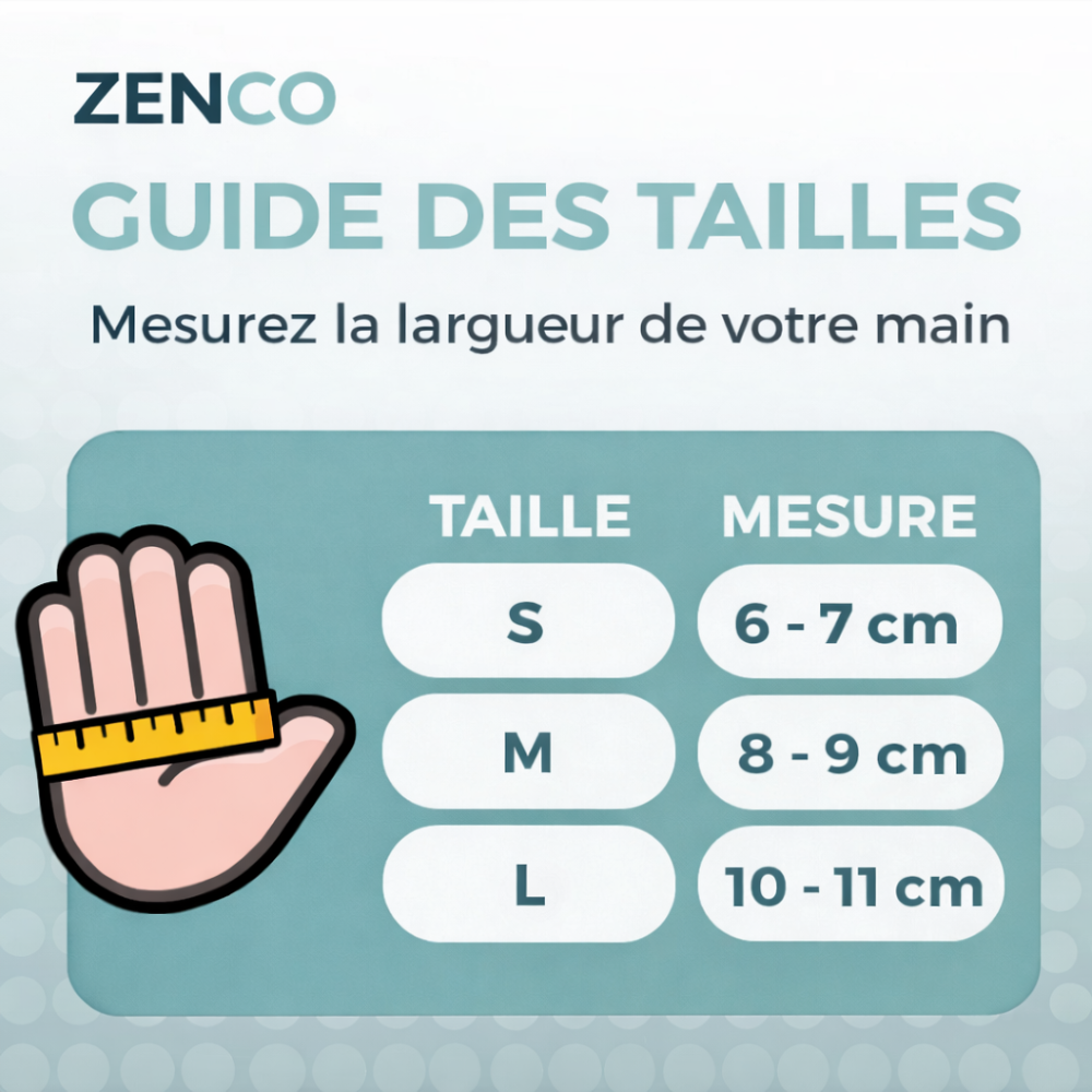 Gants de Compression en Bambou