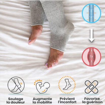 Chaussettes de Compression en Bambou