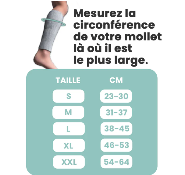 Manchons de Compression Bambou